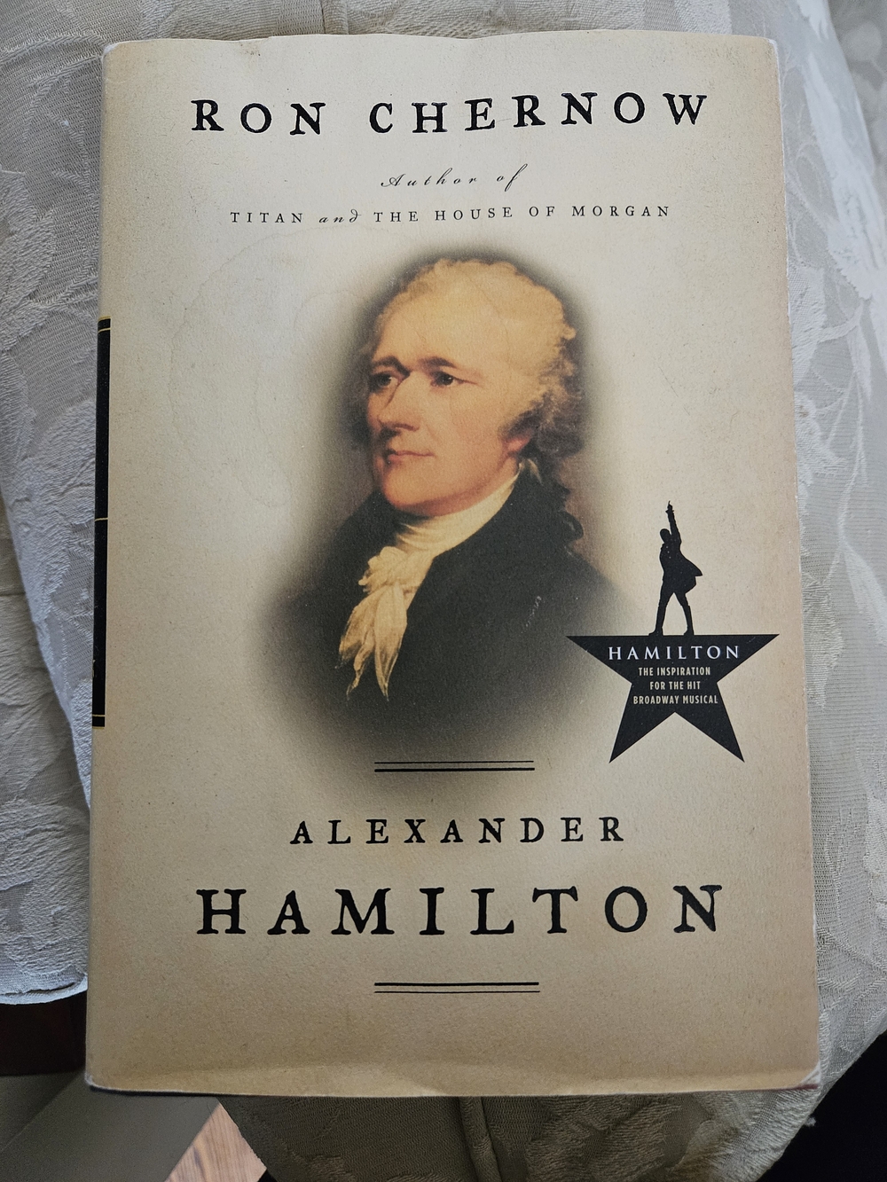 Alexander Hamilton by Ron Chernow Hardcover Book